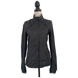 Lululemon Black Windbraker Jacket Size 6 / 05